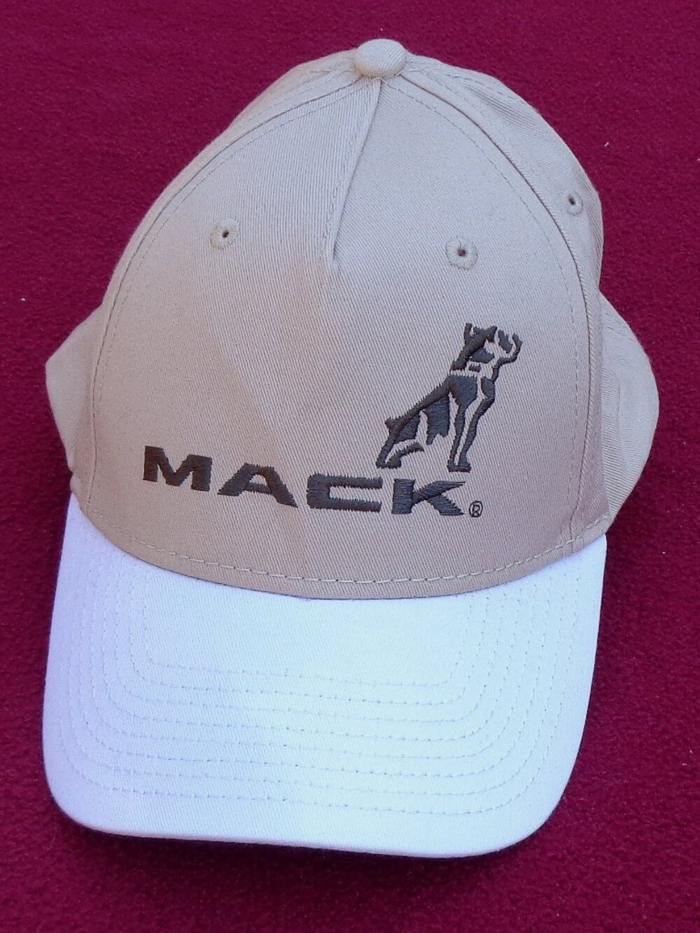 very nice mack truck strap back baseball cap